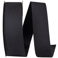 Black Soliterra Taffeta Ribbon 1-1/2 Inch for Bows
