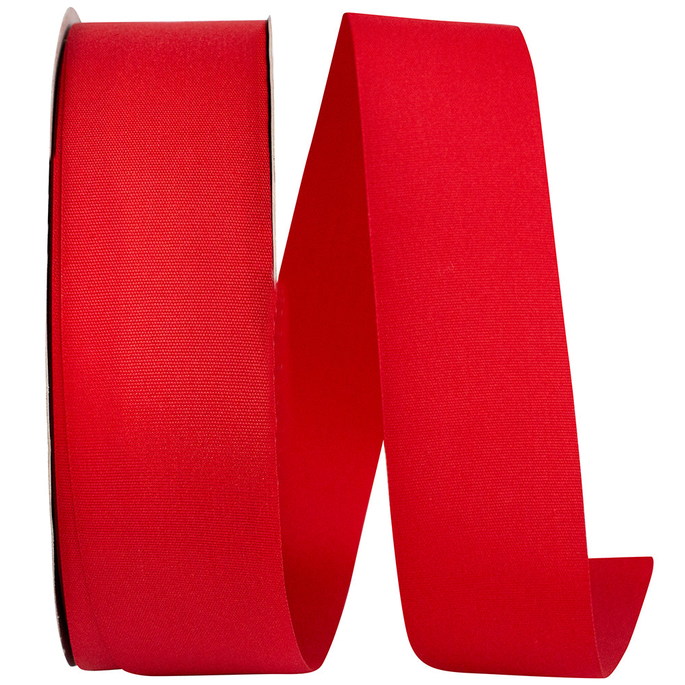 Red Soliterra Taffeta Ribbon 1-1/2 Inch for Wreaths