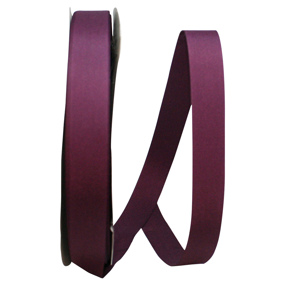 Burgundy Soliterra Taffeta Ribbon 7/8 Inch for Wreaths