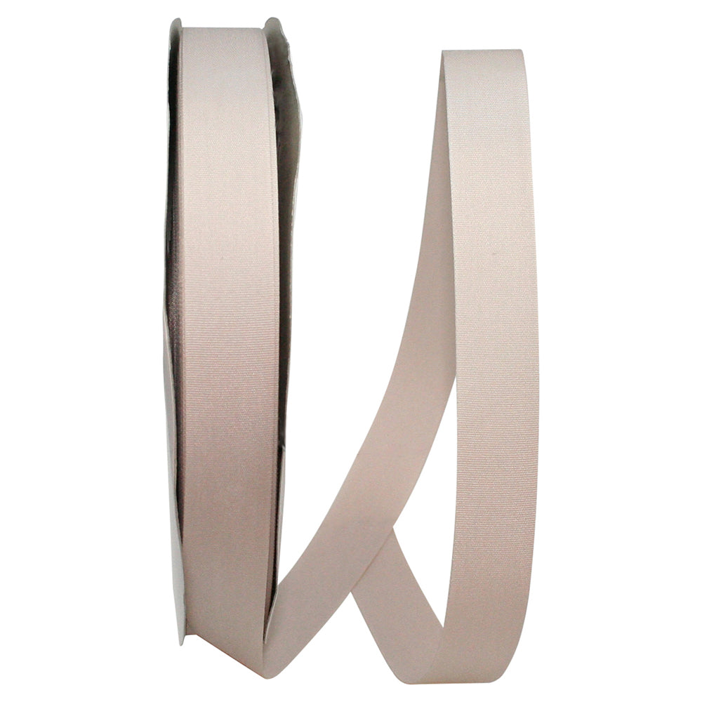 Oatmeal Taffeta Ribbon 7/8 Inch for Wreaths and Bows