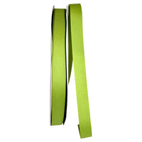 Green Soliterra Taffeta Ribbon 5/8 Inch for Wreaths