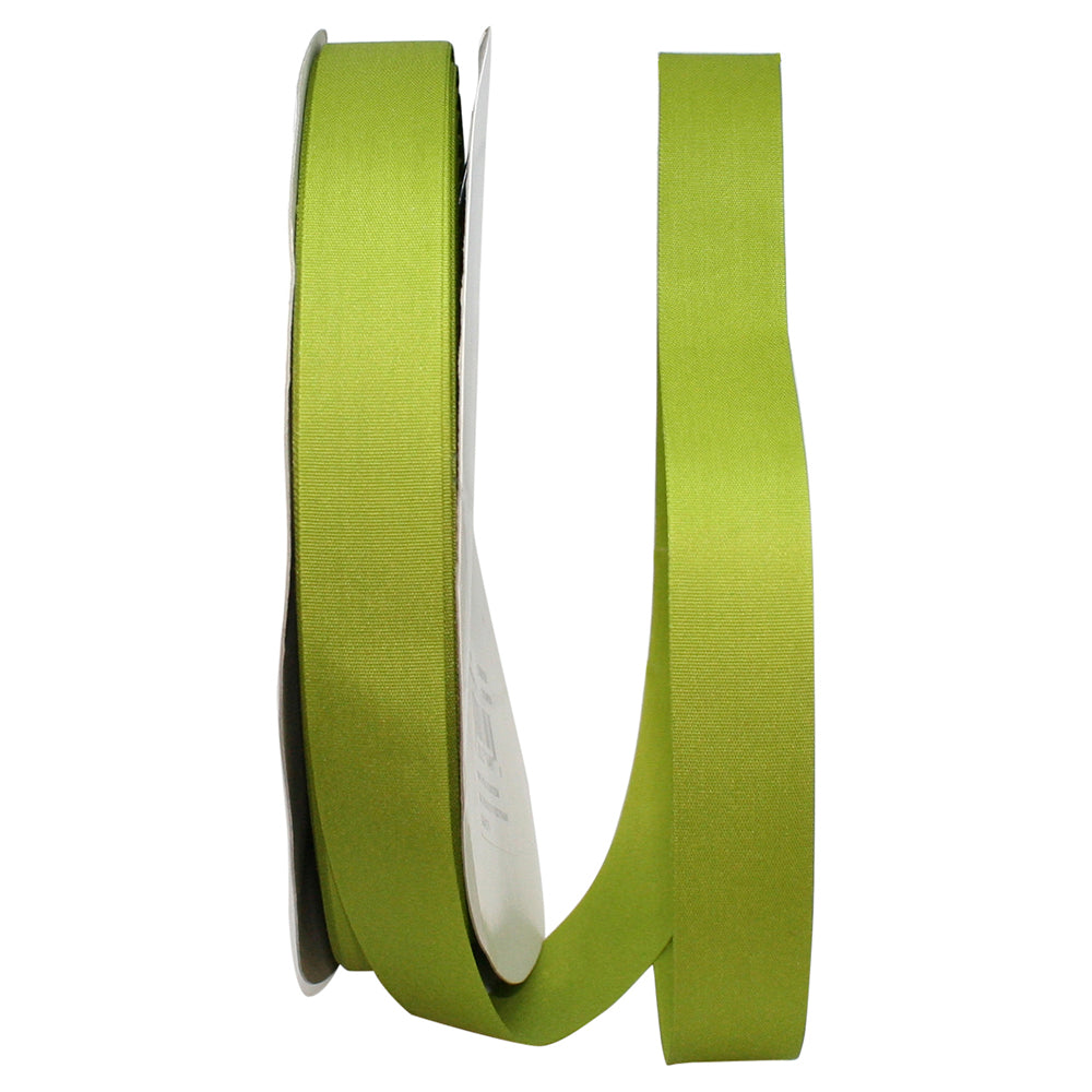 Soliterra Taffeta Ribbon Green 7/8 Inch for Wreaths