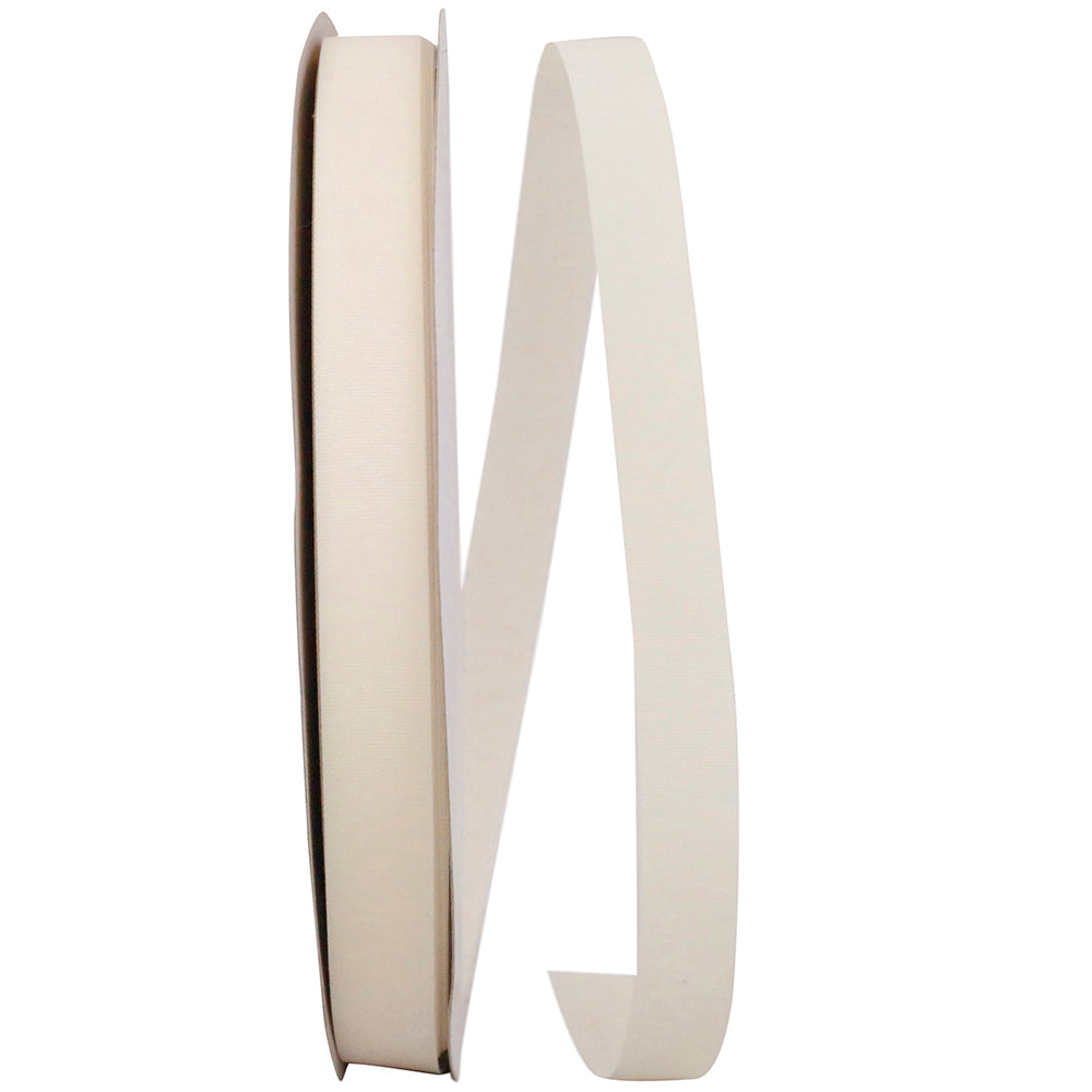 Natural Taffeta Ribbon 5/8 Inch for Wreaths and Bows