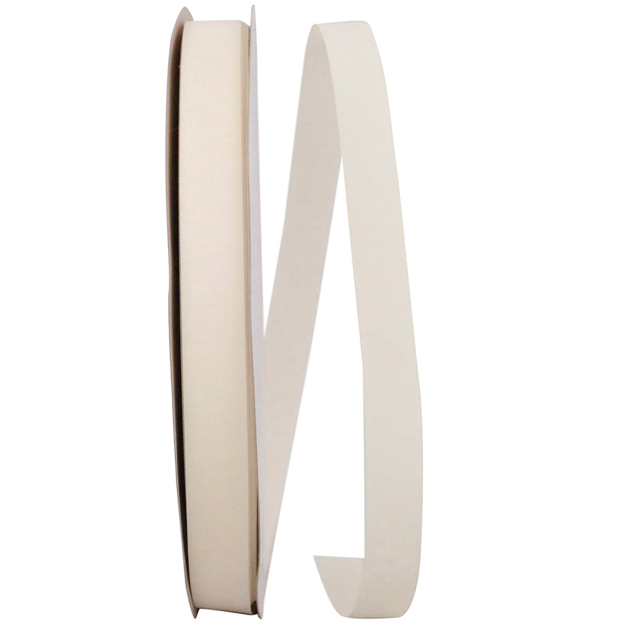 Natural Taffeta Ribbon 5/8 Inch for Wreaths and Bows