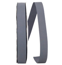 Gunmetal Soliterra Taffeta Ribbon 7/8 Inch for Bows