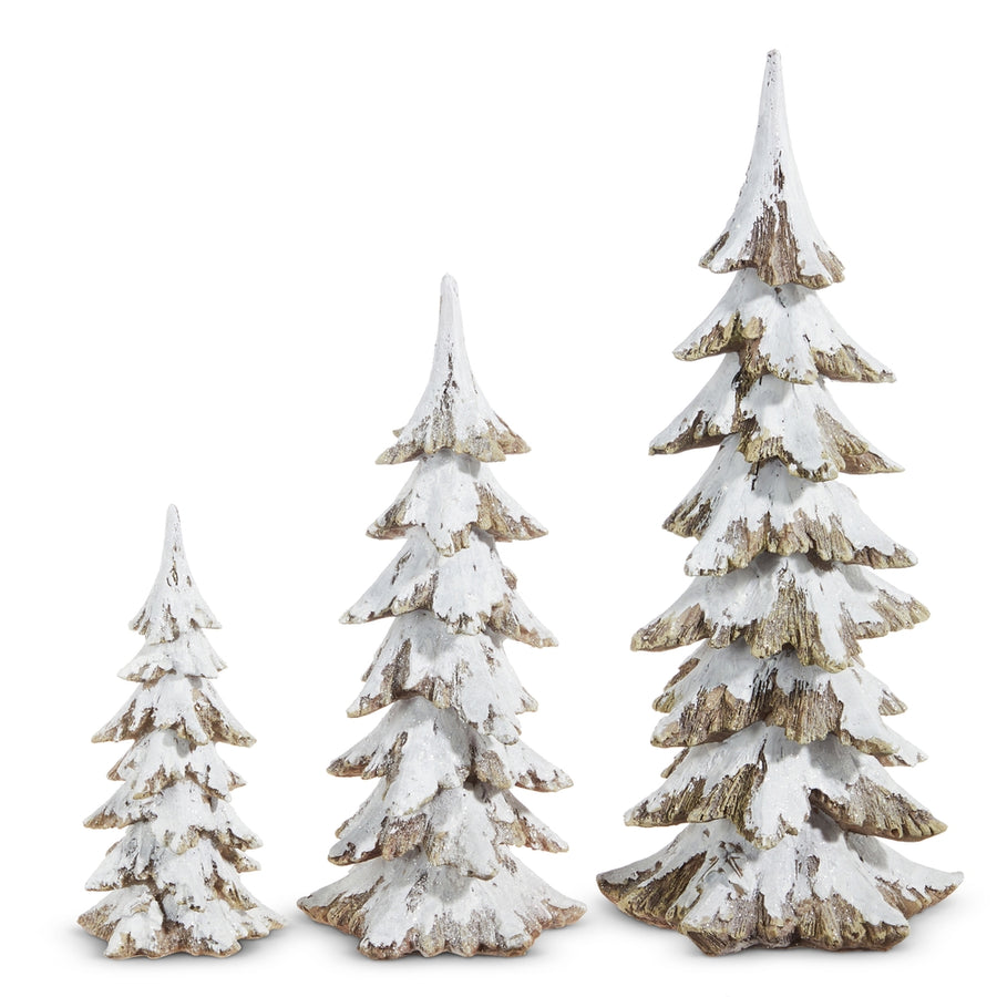 16.25" Snowy Trees