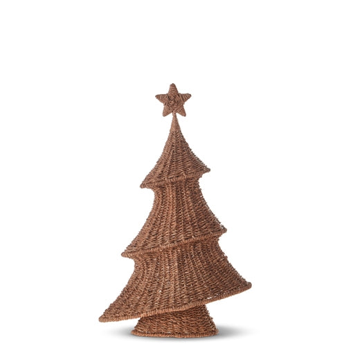 25" Flat Woven Tree