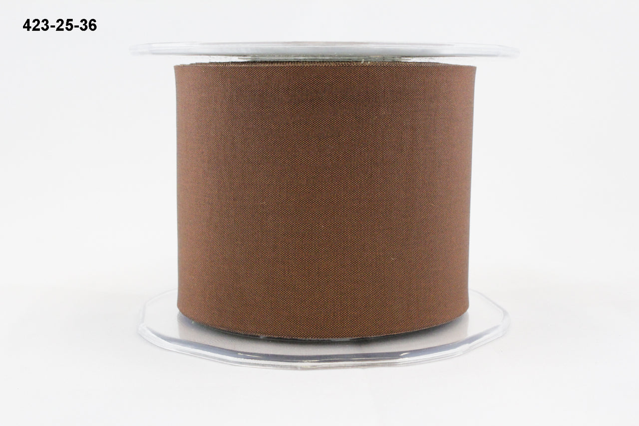 2.5 Inch Solid Iridescent Ribbon – 423-25-36 Copper