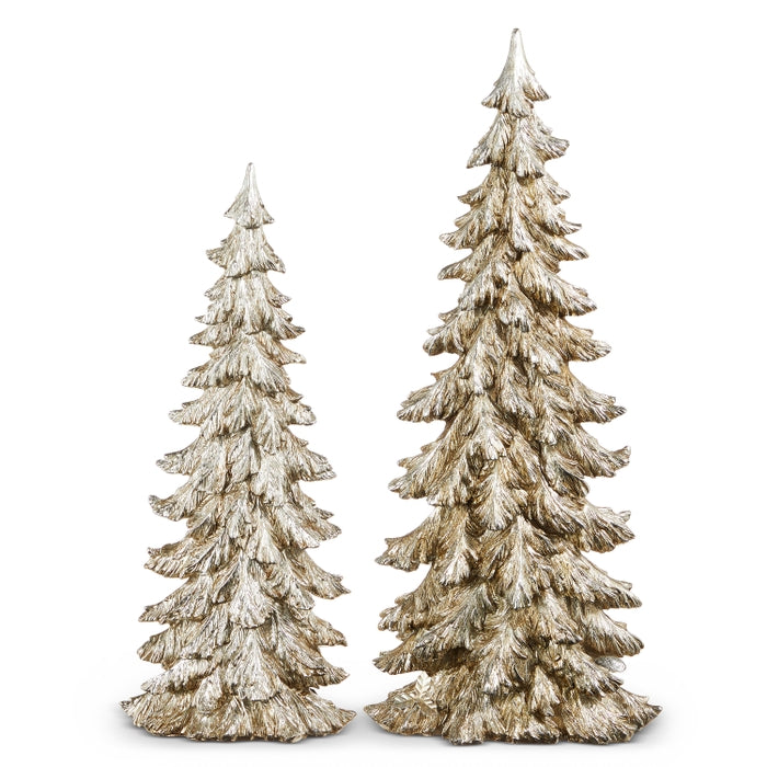 22.5" Silver Trees