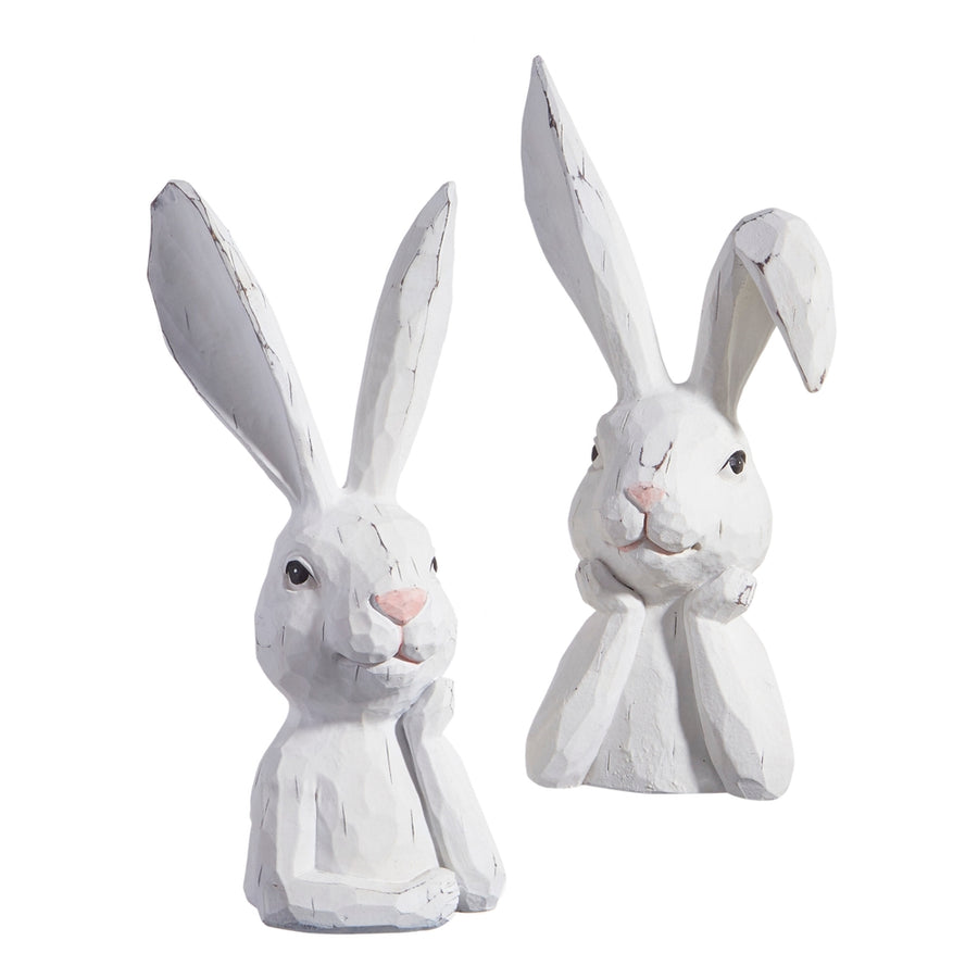 10.25" Thinking Rabbit Bust