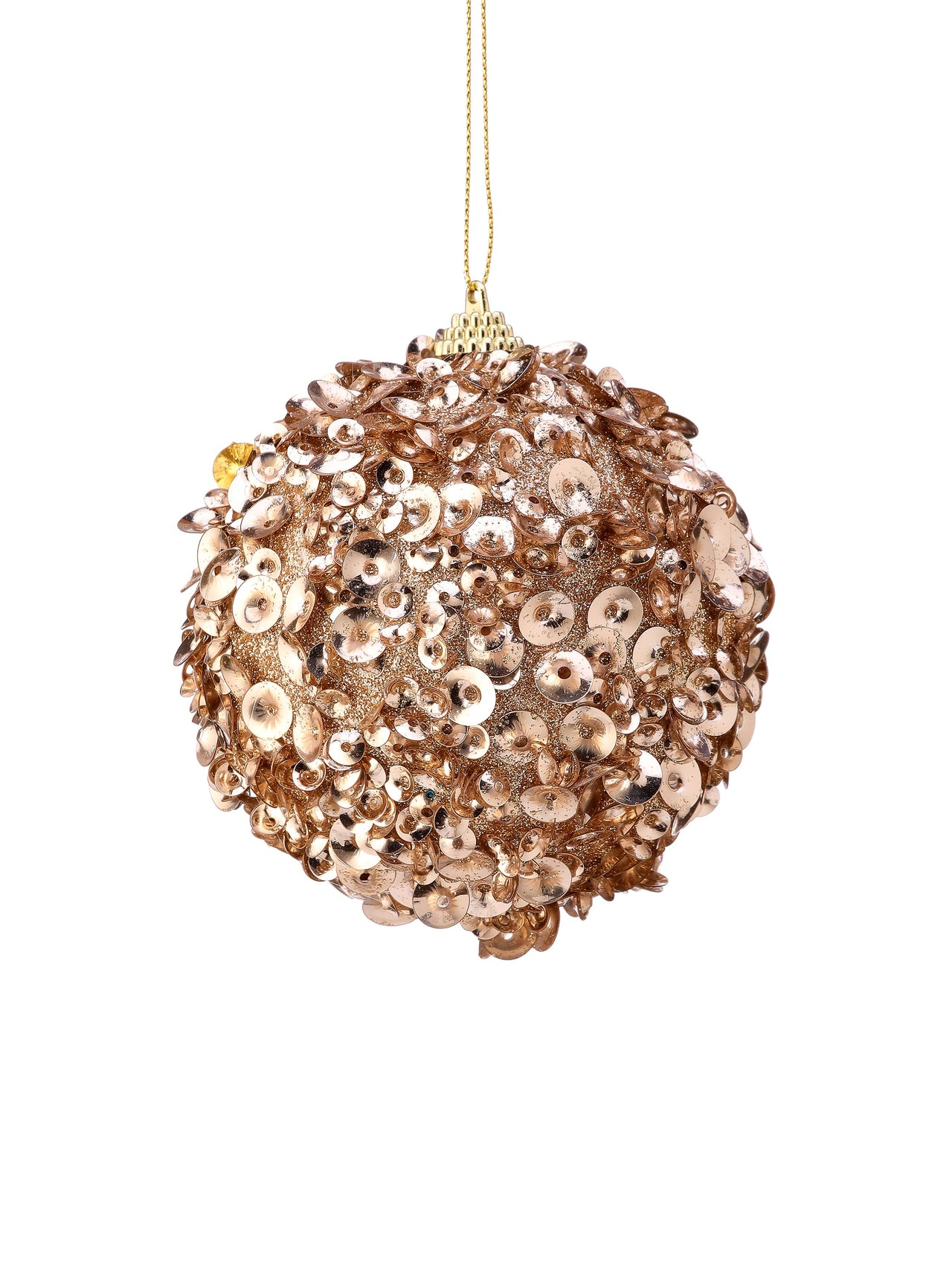 4" Sequin Ball Ornament