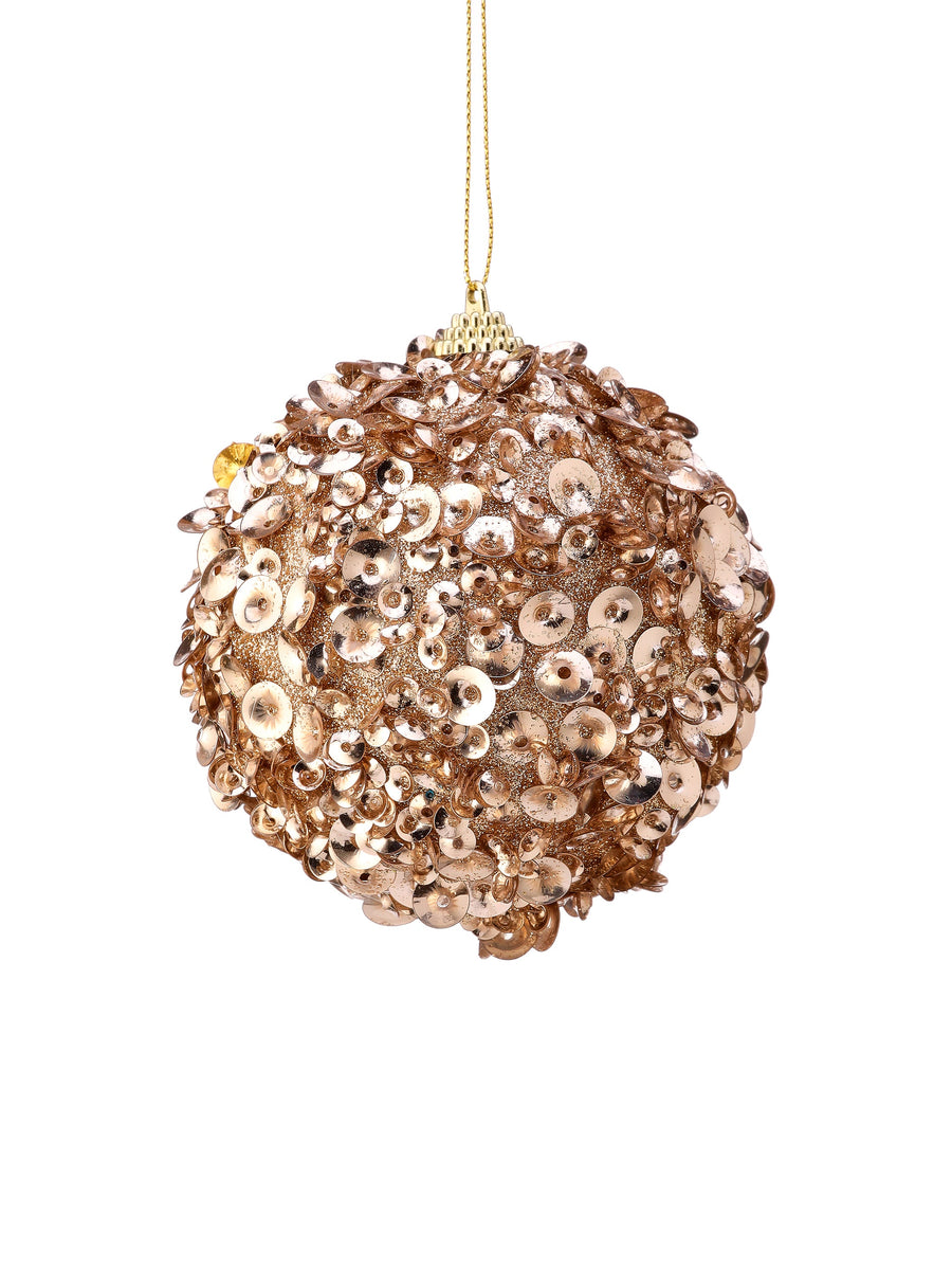 4" Sequin Ball Ornament