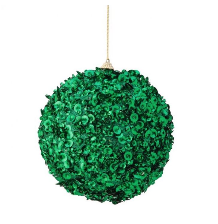 6" Sequin Ball Ornament