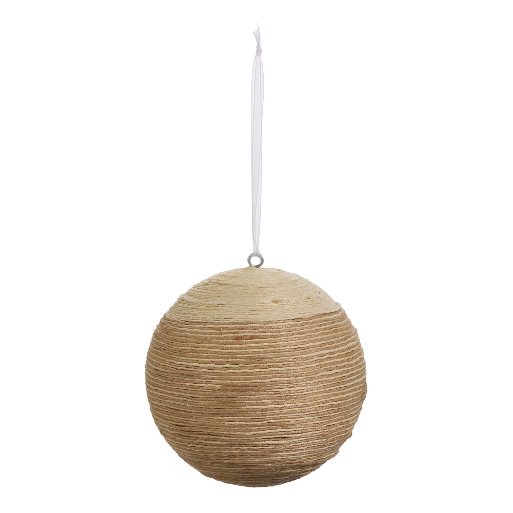 5.5" Jute Ornament