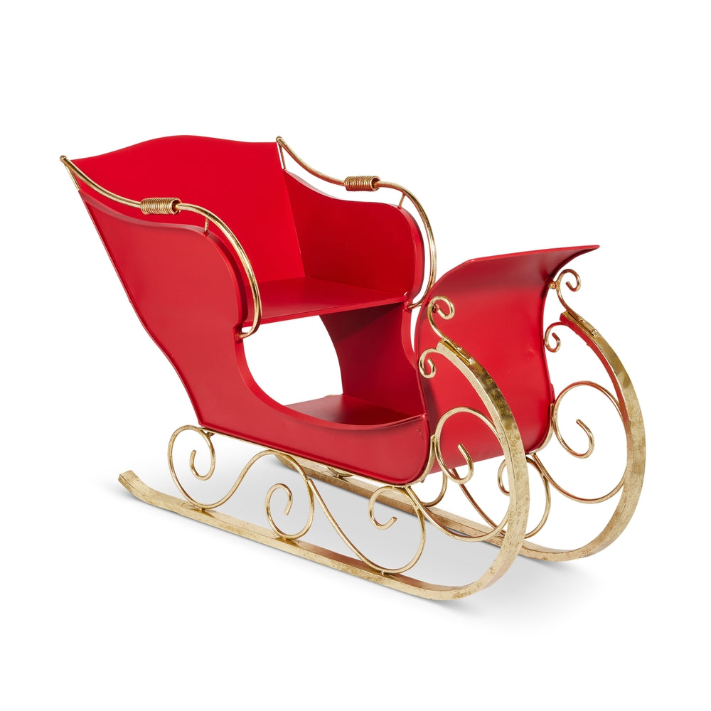 *DC* 55.5" Red Sleigh