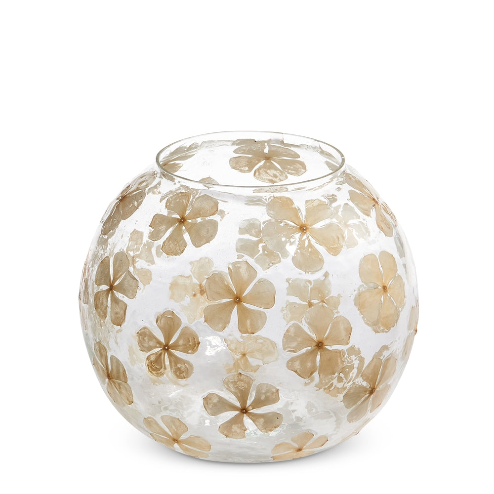 7.5" Dried Floral Container