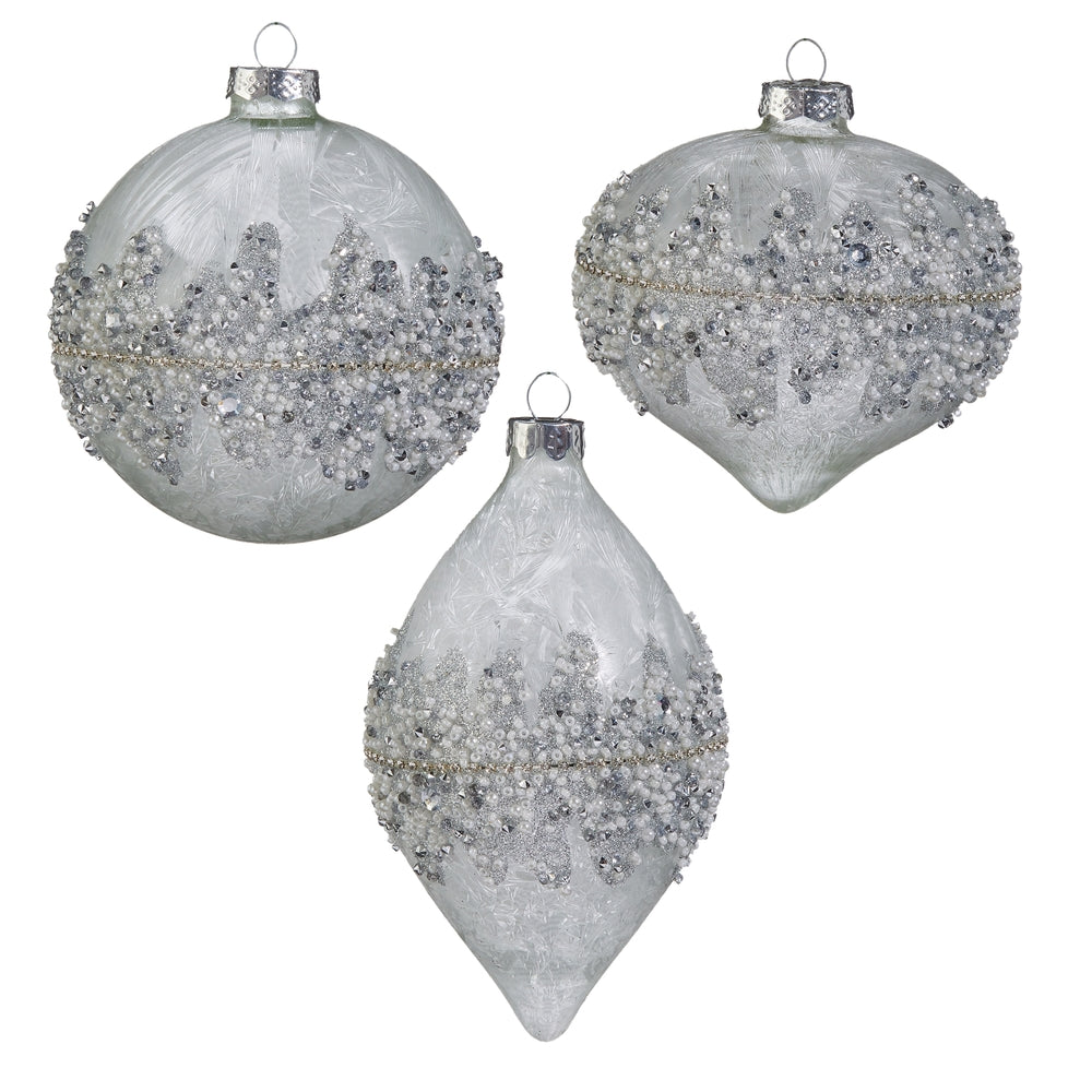 4" Beaded Ornament