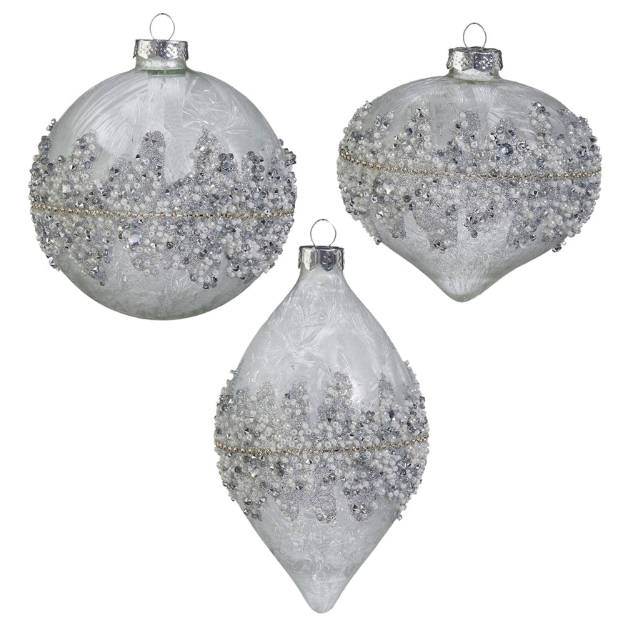 4" Beaded Ornament