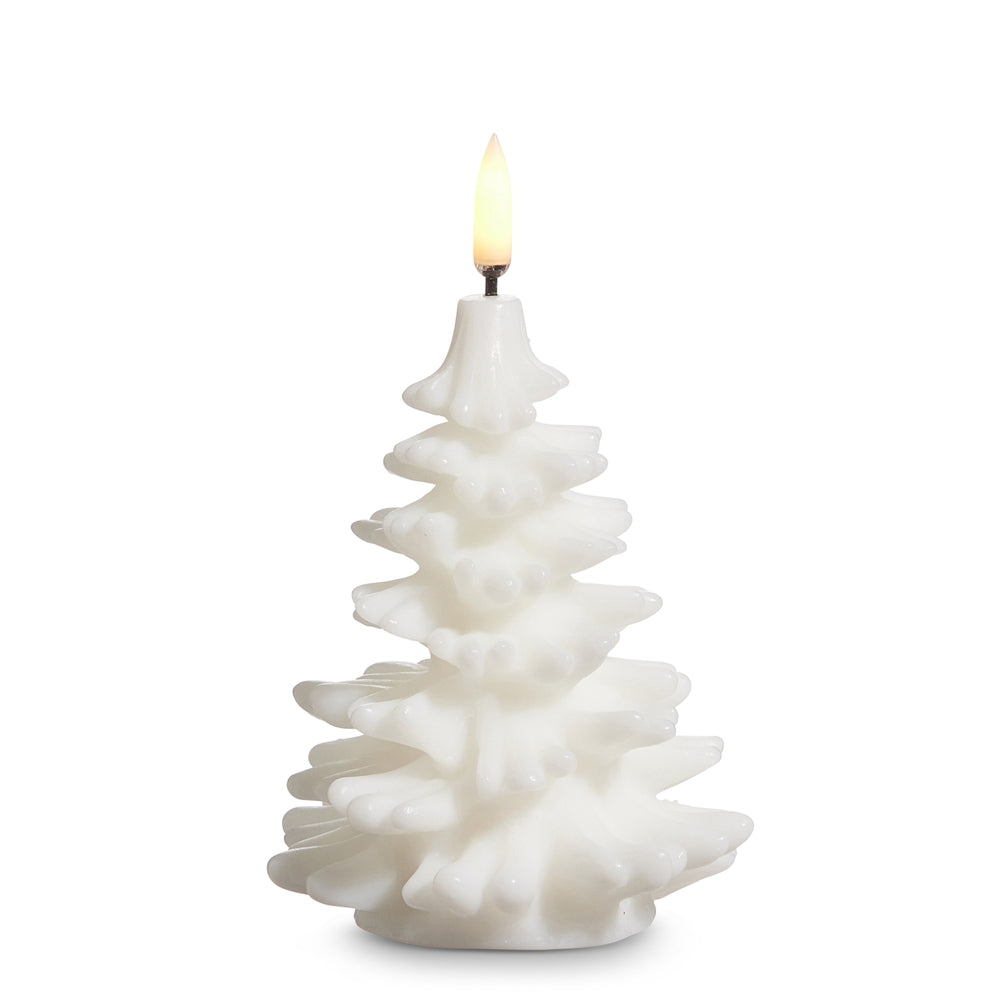 3.5" X 5.5" Uyuni White Tree Candle