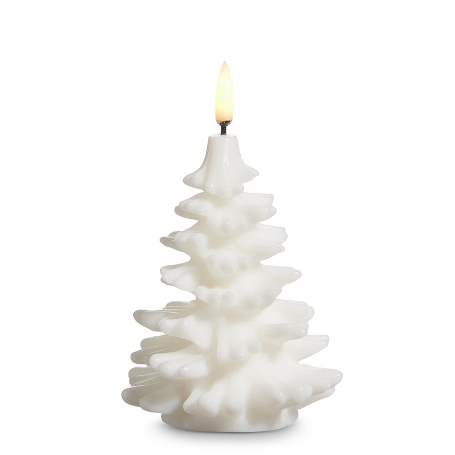 3.5" X 5.5" Uyuni White Tree Candle