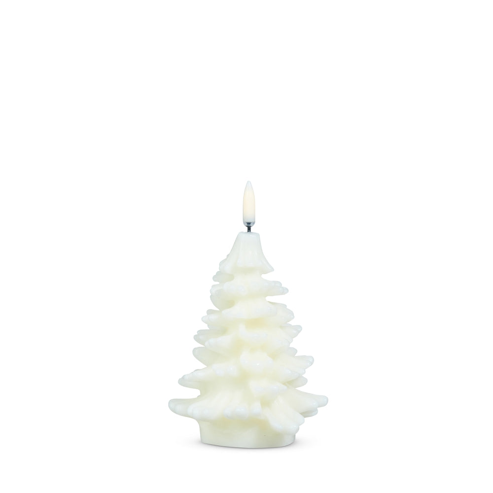 3.5" X 5.5" Uyuni Ivory Tree Candle