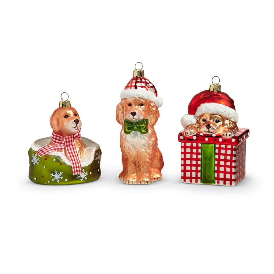 5.5" Celebrate the Season Pup Ornament