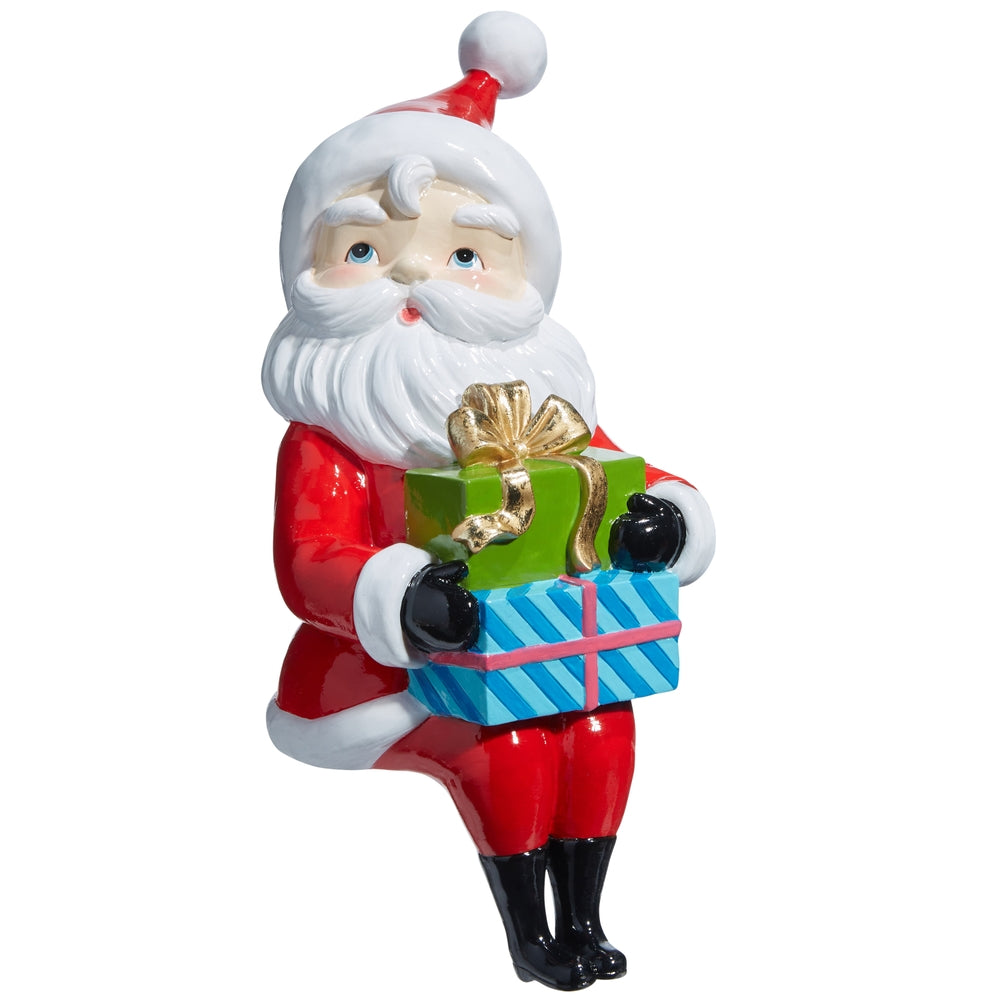 13.5" Sitting Retro Santa
