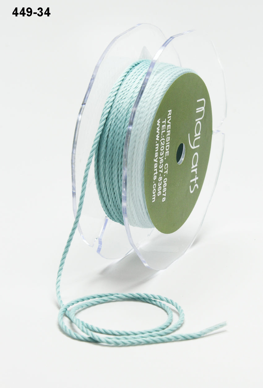 1 Millimeter Mini Cording Ribbon – 449-34 Light Blue