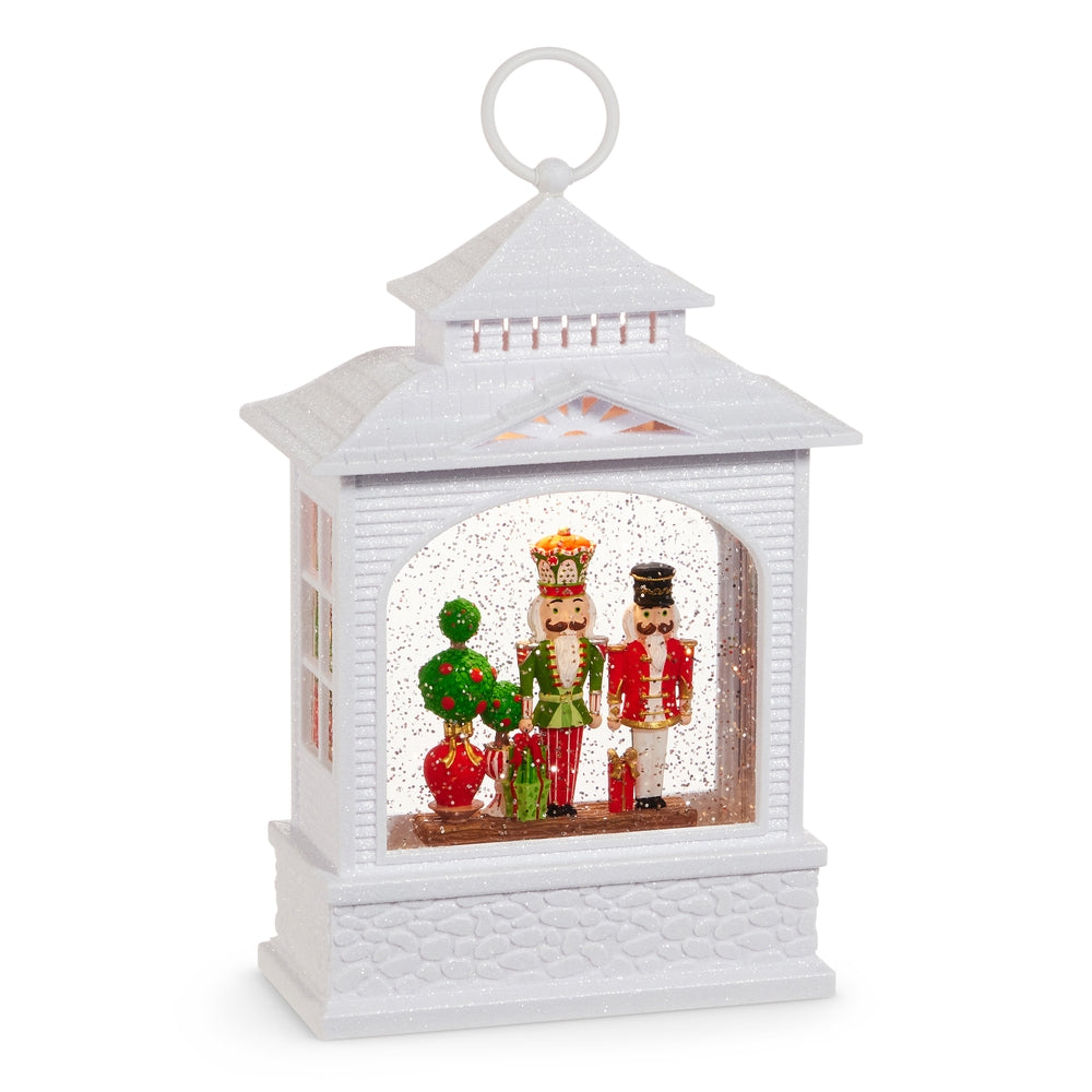 10.5" Nutcracker Topiary Lighted Water Lantern