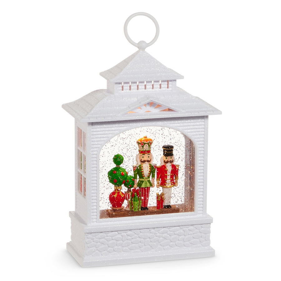 10.5" Nutcracker Topiary Lighted Water Lantern