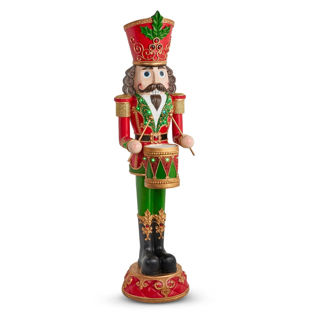 60" Lighted Traditional Nutcracker
