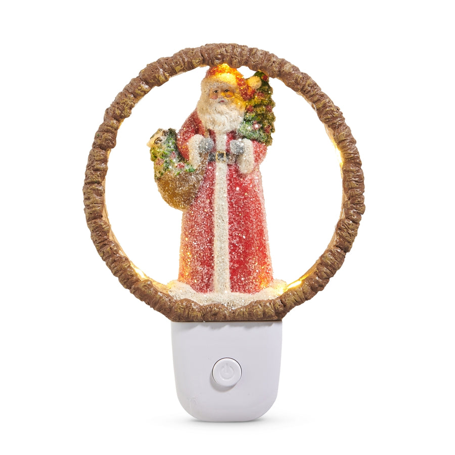 6" Holiday Santa Night Light