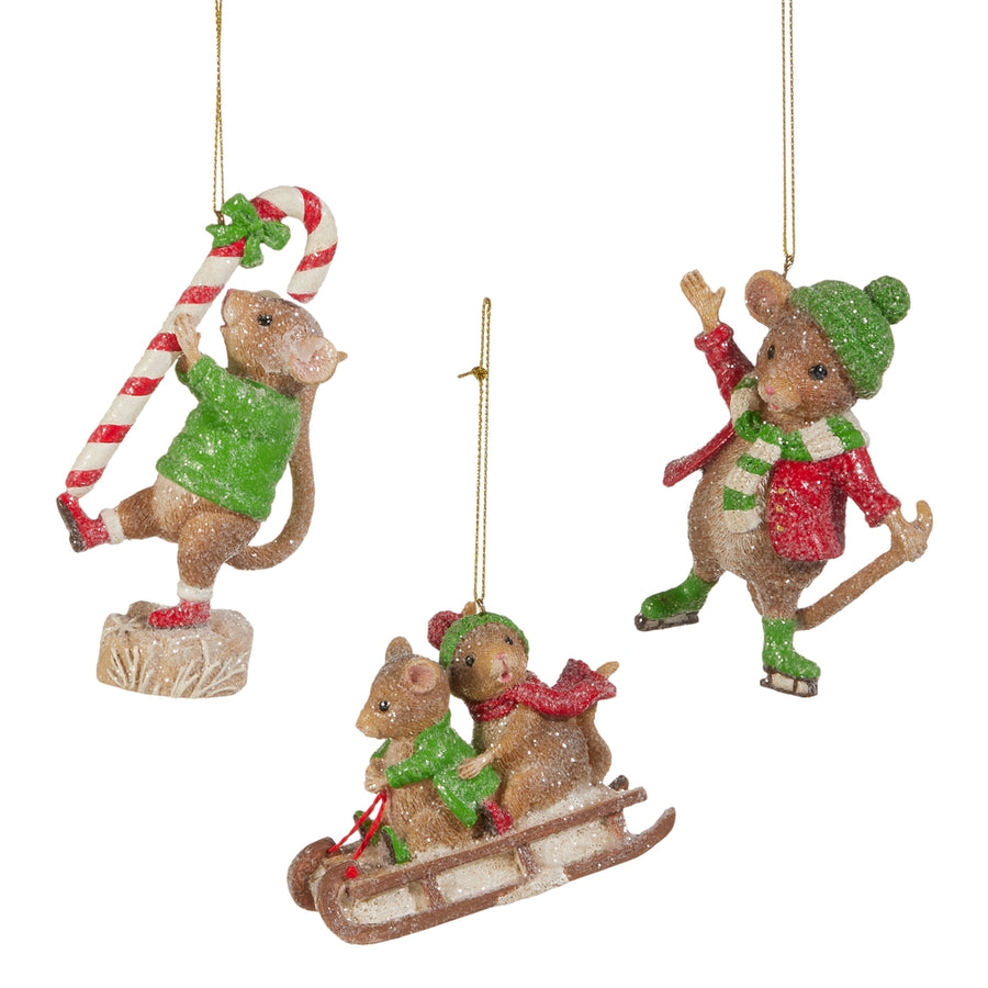 4.5" A Very Mouse Christmas Ornament