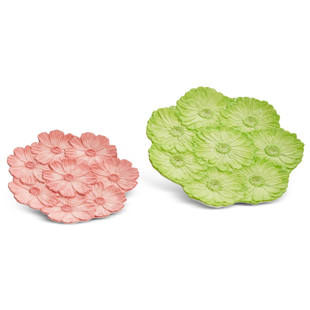 11" Floral Bouquet Plates