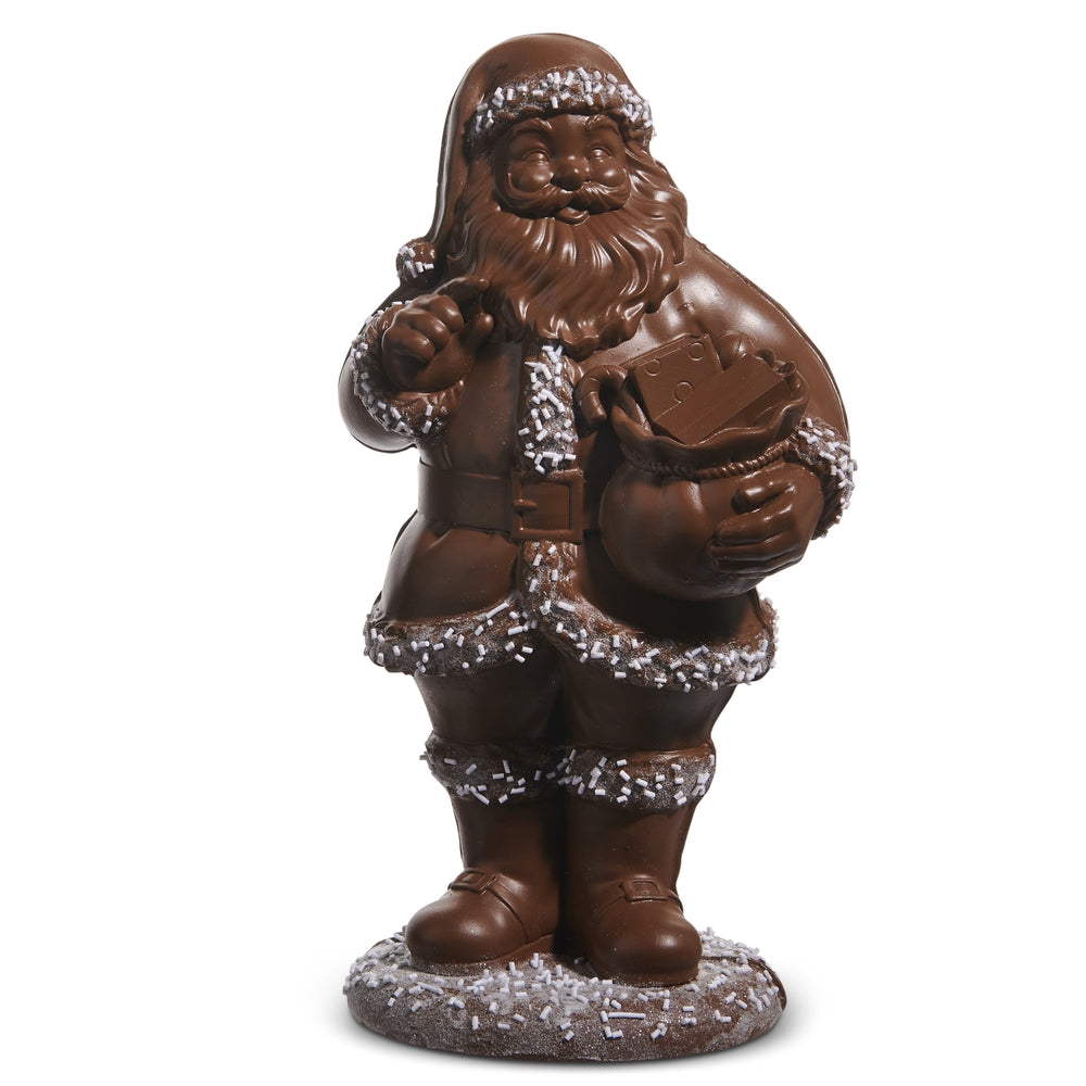 12" Chocolate Santa