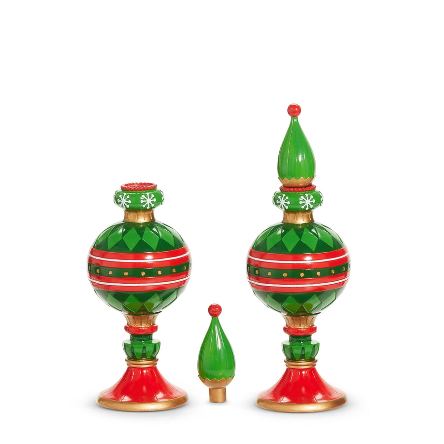 14.5" Witch Eye Finial Candle Holder