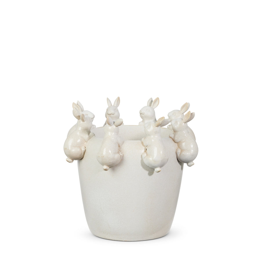 7" Bunny Planter