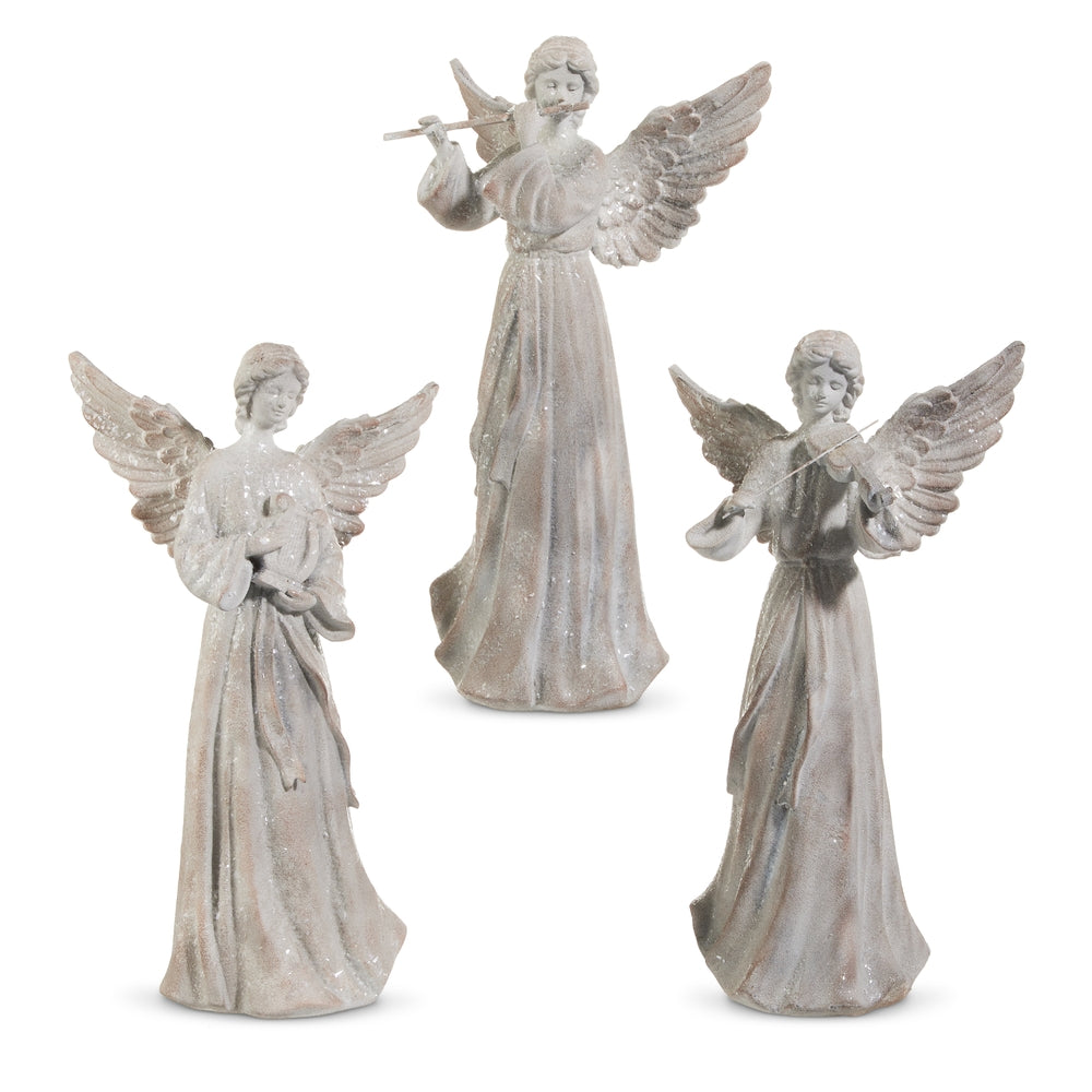 18" Angel with Instrument