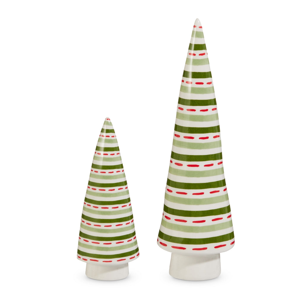 10" Pattern Christmas Paper Mache Bell Ornament
