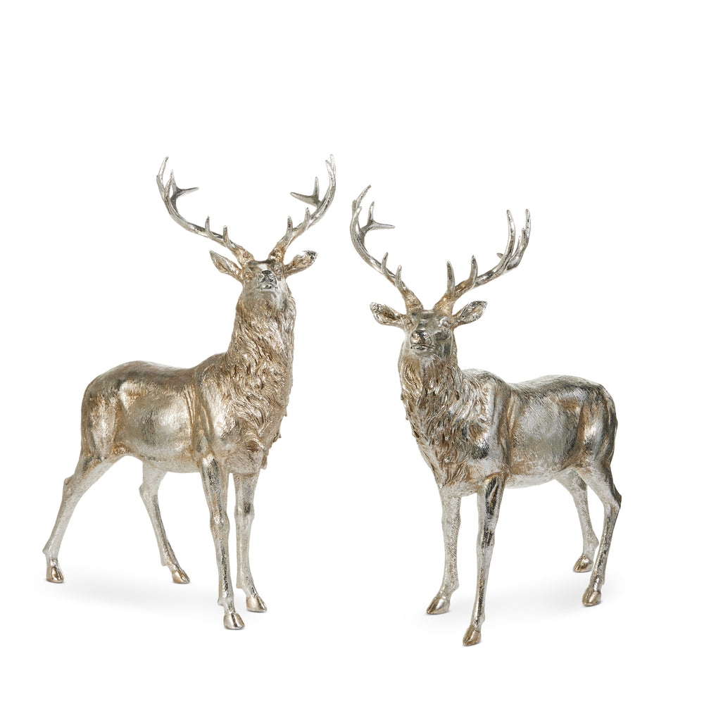 21" Pewter Reindeer