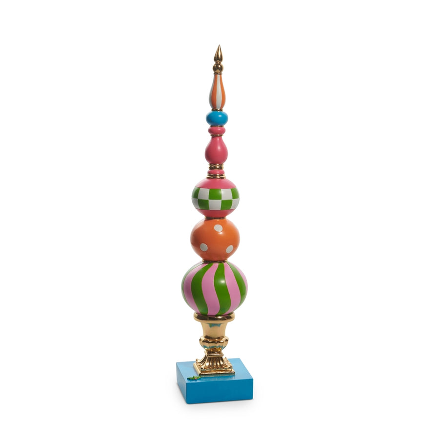 36" Multicolor Finial