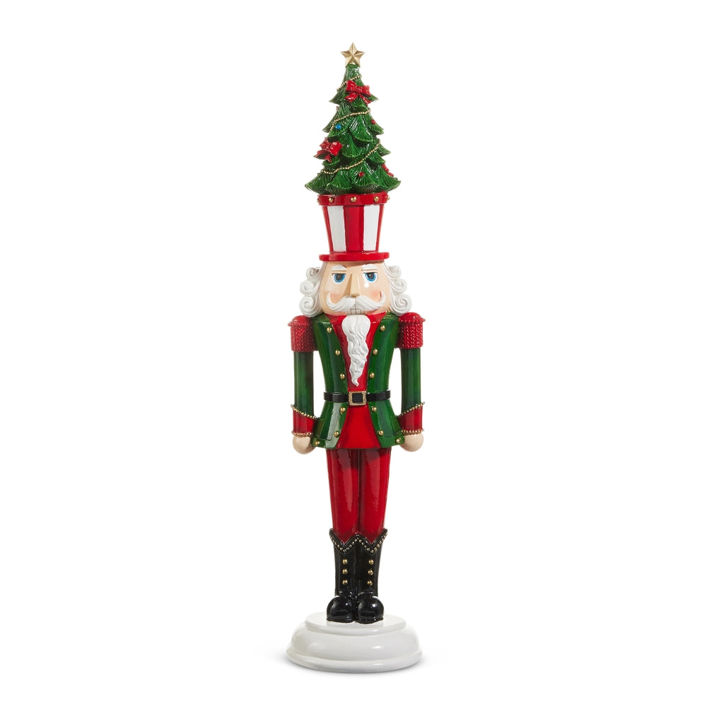 23.5" Nutcracker with Tree