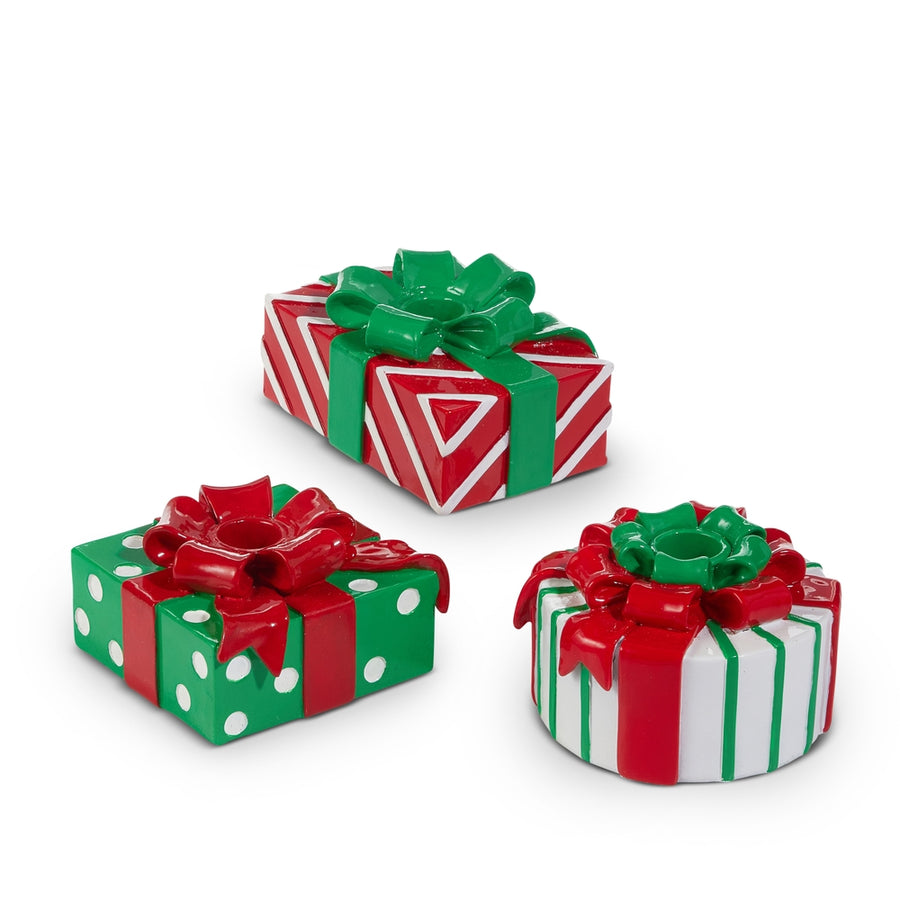 5" Present Candle Holder