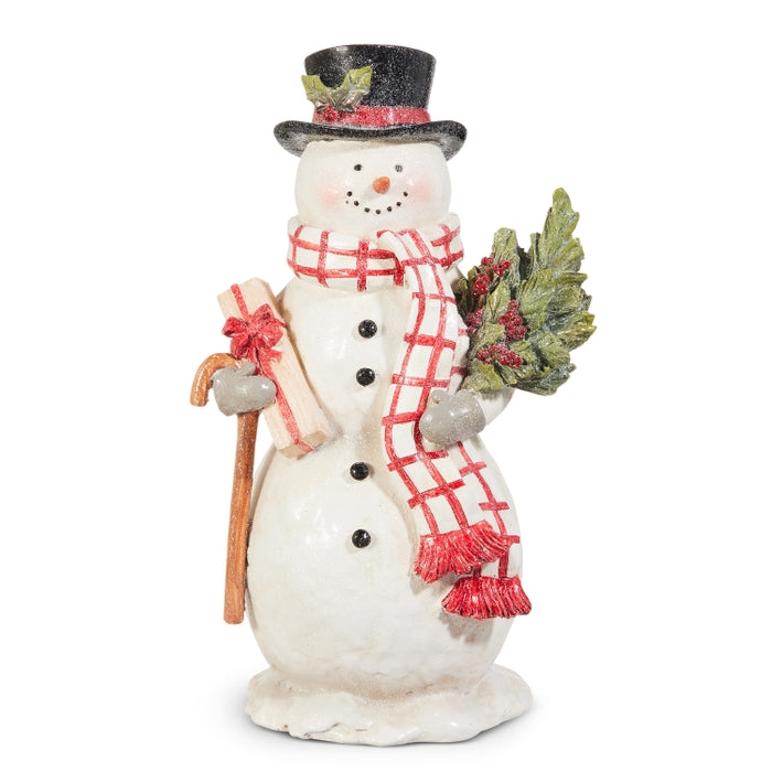 12" Holiday Snowman