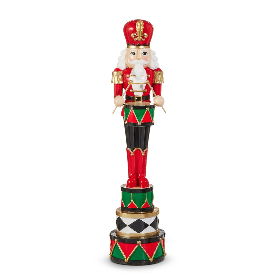 18" Red, White and Green Nutcracker