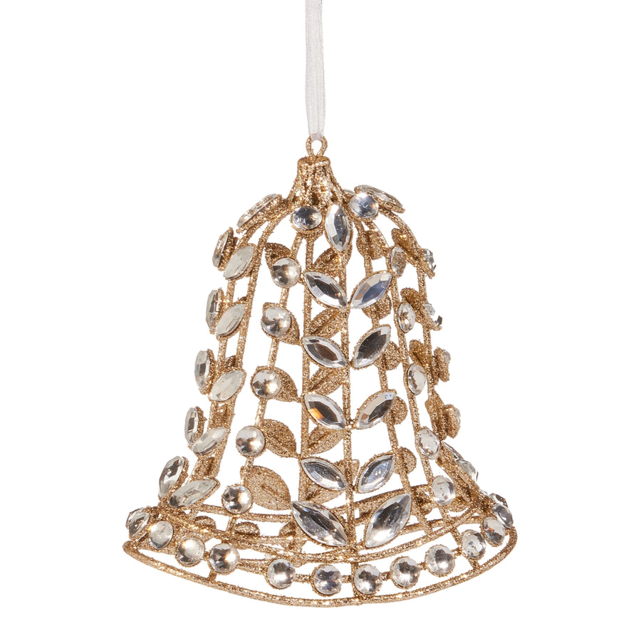 5" Jeweled Bell Ornament