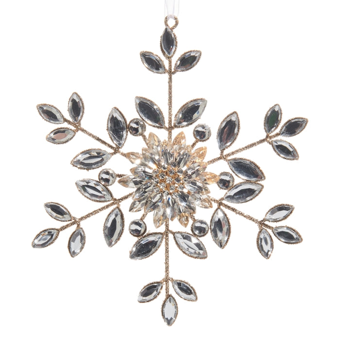 6" Jewel and Brooch Ornament