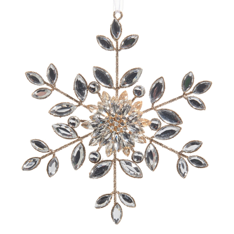 6" Jewel and Brooch Ornament