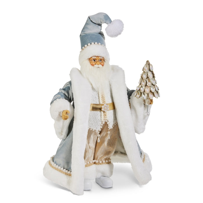 Seaside Santa 18 Inch Multicolor Polyester Decoration