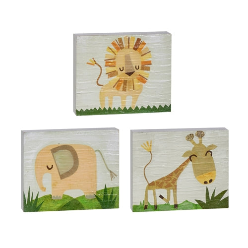 9.5" Safari Animal Friend Block